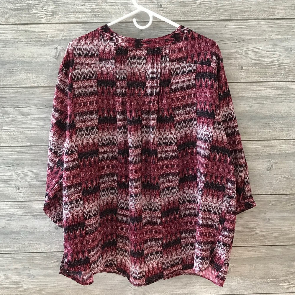 GNW Patterned Blouse - Picture 5 of 6